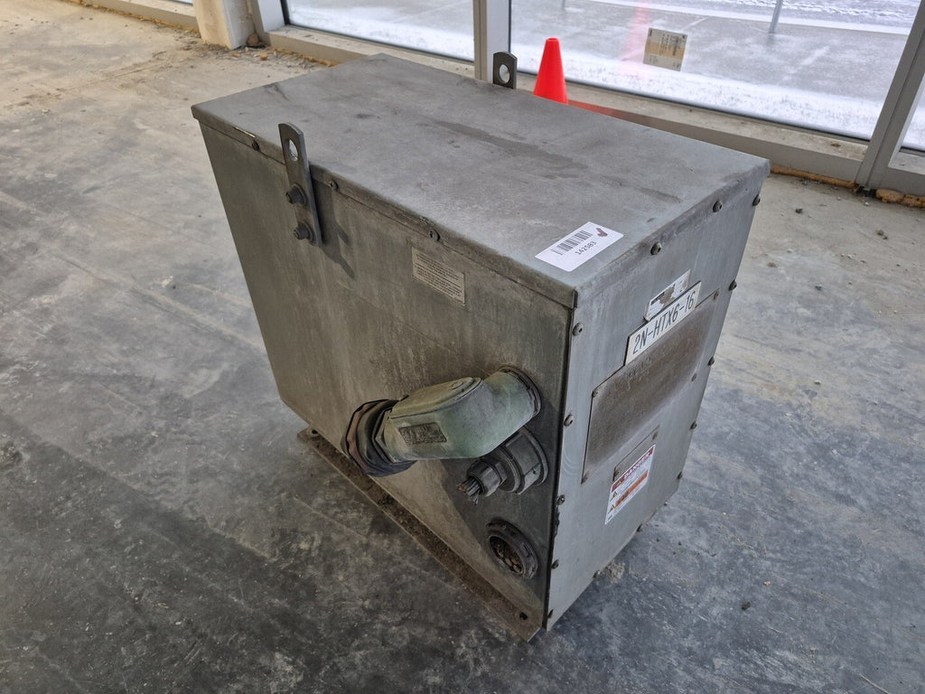 DELTA 45 kVA Transformer 600 pri. volts, 208Y/120 sec. volts CETC0045S001532