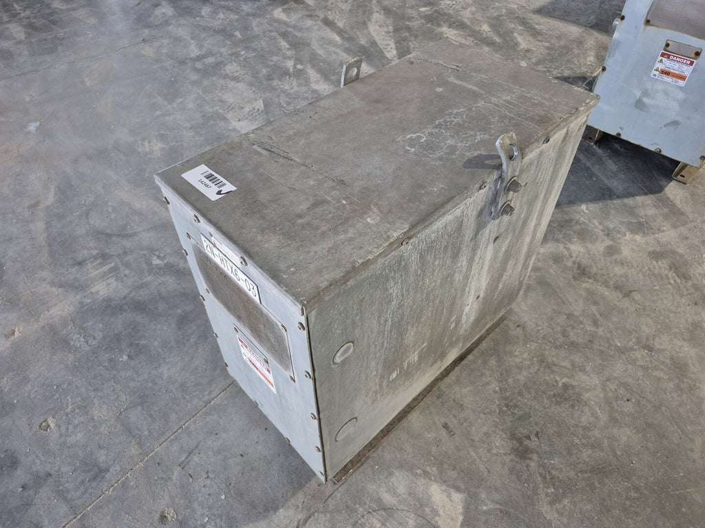 DELTA 45 kVA Transformer 600 pri. volts, 208Y/120 sec. volts CETC0045S001532
