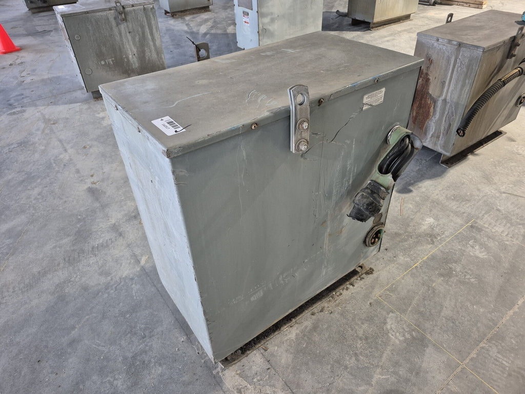 DELTA EVI 75 kVA Transformer Pri 600 volts, Sec 208Y/120 vols, CETC0075-S001534