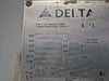 DELTA EVI 75 kVA Transformer Pri 600 volts, Sec 208Y/120 vols, CETC0075-S001534
