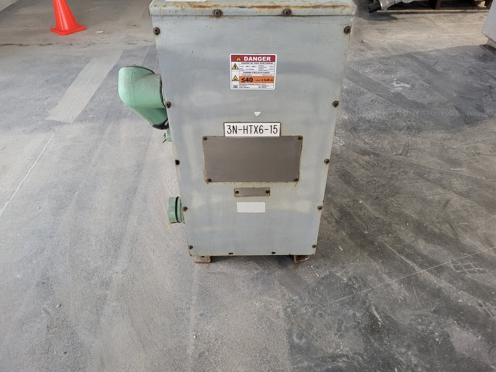 DELTA EVI 75 kVA Transformer Pri 600 volts, Sec 208Y/120 vols, CETC0075-S001534