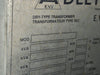 DELTA EVI 75 kVA Transformer Pri 600 volts, Sec 208Y/120 vols, CETC0075-S001534