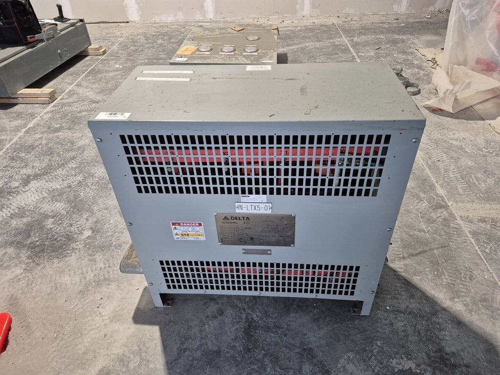 DELTA 75 kVA Transformer 600 Pri. Volts, 600/346 Sec. Volts CDTC0075