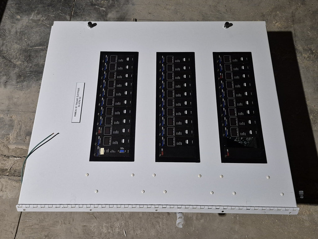 DIGITRACE Heat Trace Controller Panel, CM 2000+, AC 2000+ (30 modules total)