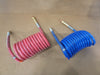 ACKLANDS GRAINGER Coiled Air Set 15 ft Red/Blue PHI11-5150