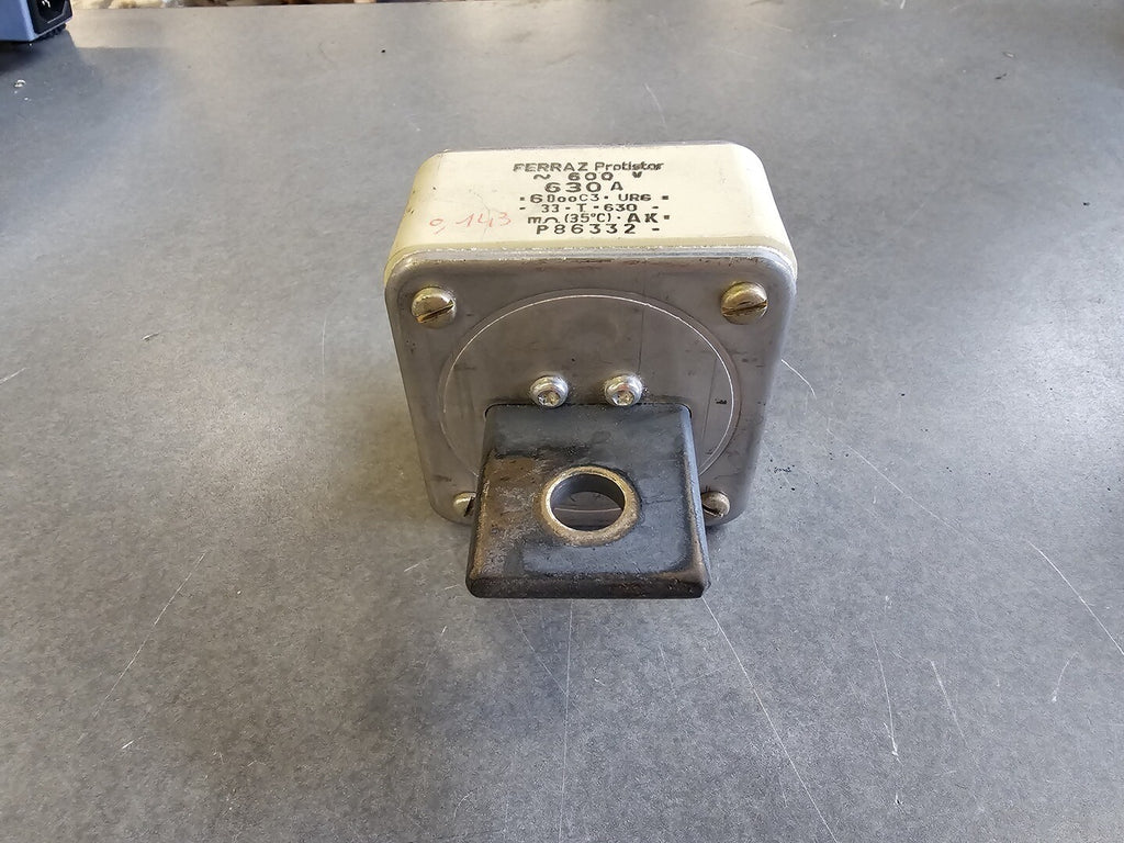 FERRAZ SHAWMUT 630 Amp 600 volts Protistor Fuse P86332