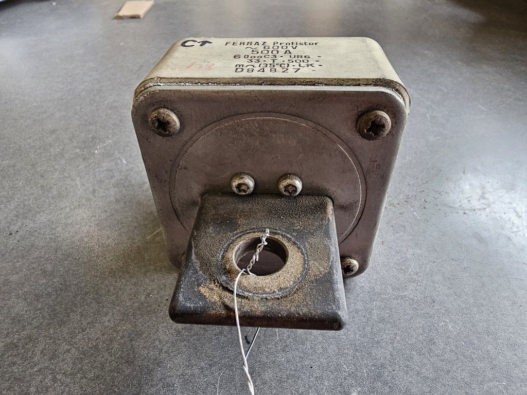 FERRAZ SHAWMUT 500 Amp 600 volts Protistor Fuse D84827