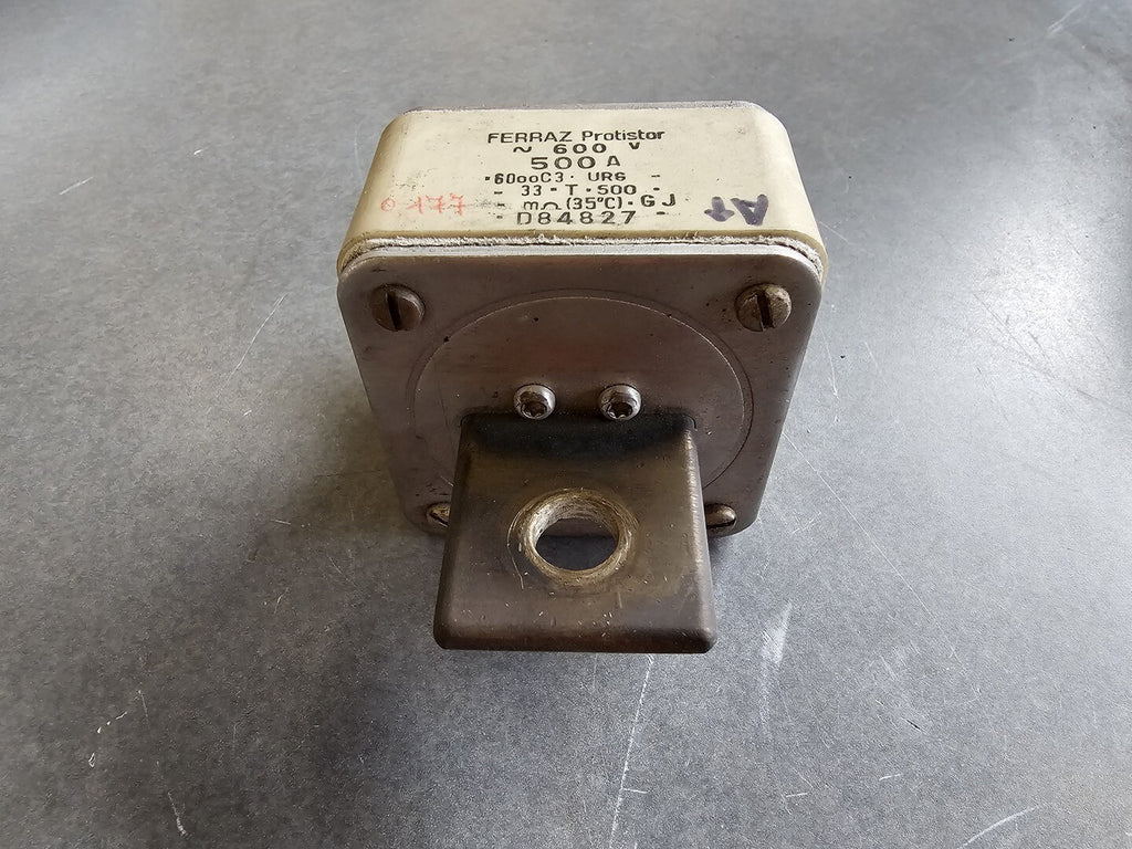 FERRAZ SHAWMUT 500 Amp 600 volts Protistor Fuse D84827