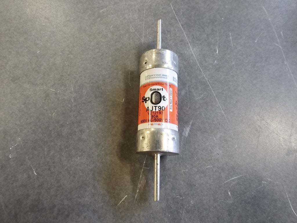 FERRAZ SHAWMUT 90 Amp 600 volts Class J Fuse AJT90