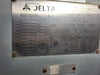 DELTA 75 kVA Transformer 600 pri. volts, 208Y/120 sec. volts CETC0075S001534