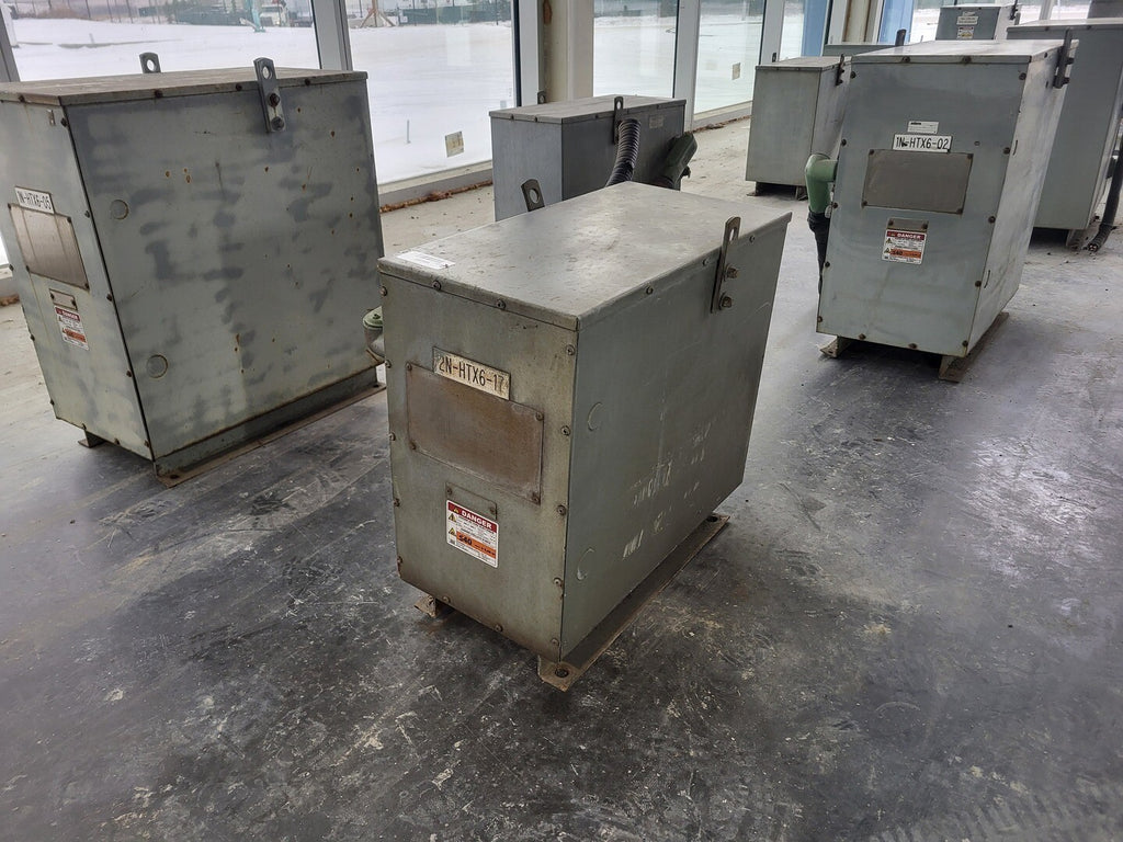 DELTA 45 kVA Transformer 600 pri. volts, 208Y/120 sec. volts CETC0045S001532