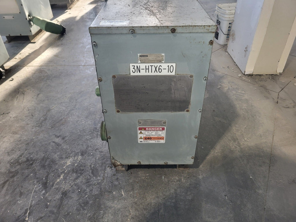 DELTA 45 kVA Transformer 600 pri. volts, 208Y/120 sec. volts CETC0045S001532