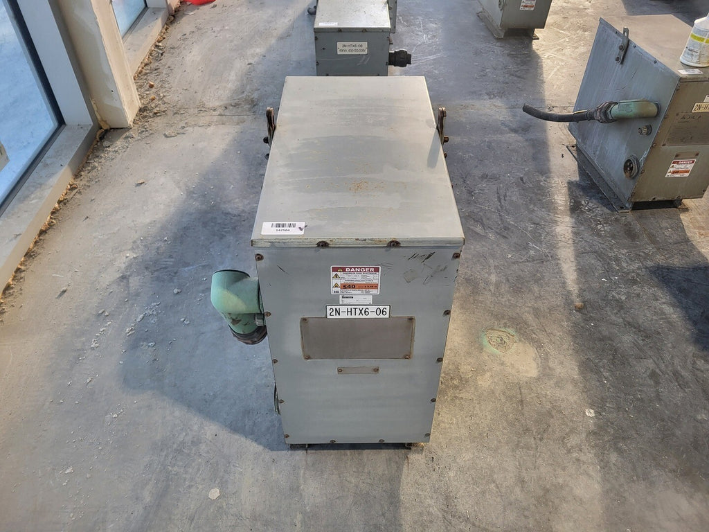 DELTA 75 kVA Transformer 600 pri. volts, 208Y/120 sec. volts CETC0075S001534
