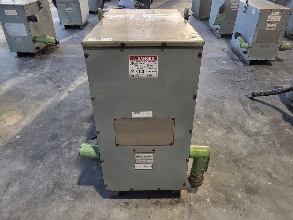 DELTA 75 kVA Transformer 600 pri. volts, 600Y/346 sec. volts CETC0075S001535