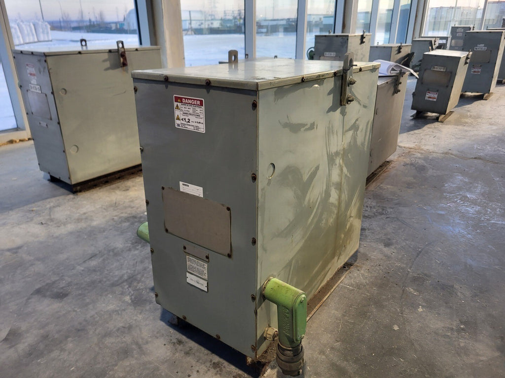 DELTA 75 kVA Transformer 600 pri. volts, 600Y/346 sec. volts CETC0075S001535