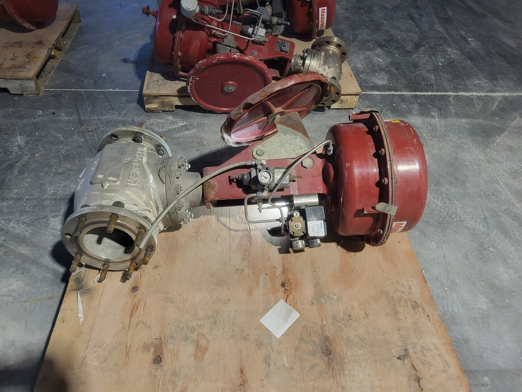 MASONEILAN 6" Class 150 Globe Control Valve and Actuator 88-21125