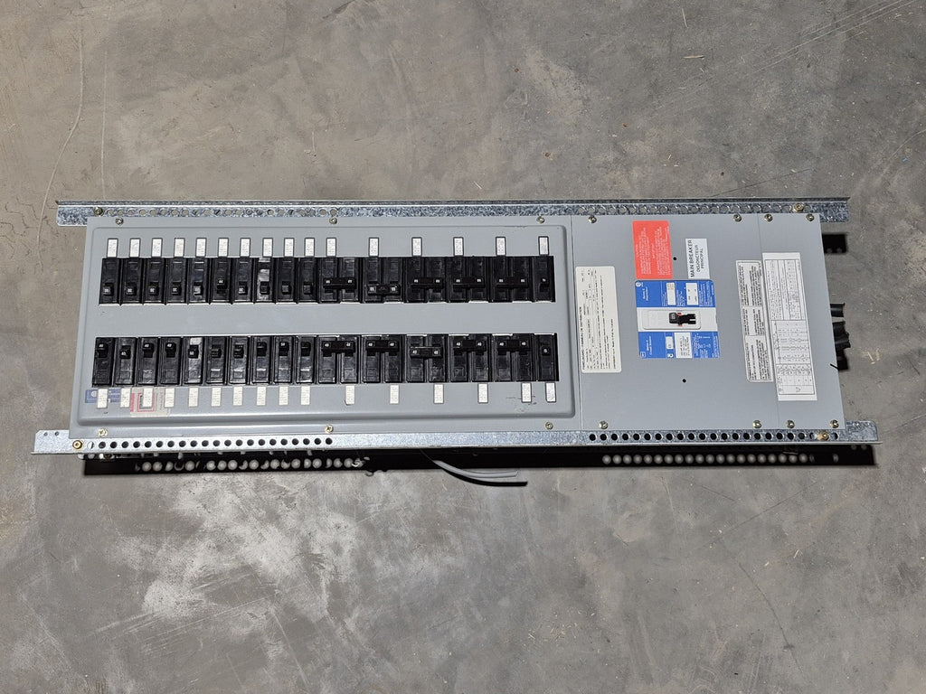 CUTLER-HAMMER Dismantled - Pow-R-Line 1a Panelboard 225A, 125 VDC, 42-Circuit w/ Main Breaker