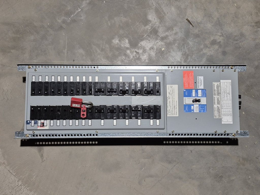 CUTLER-HAMMER Dismantled- Pow-R-Line 1a Panelboard 225A, 125VDC, 42-Circuit w/ Main Breaker