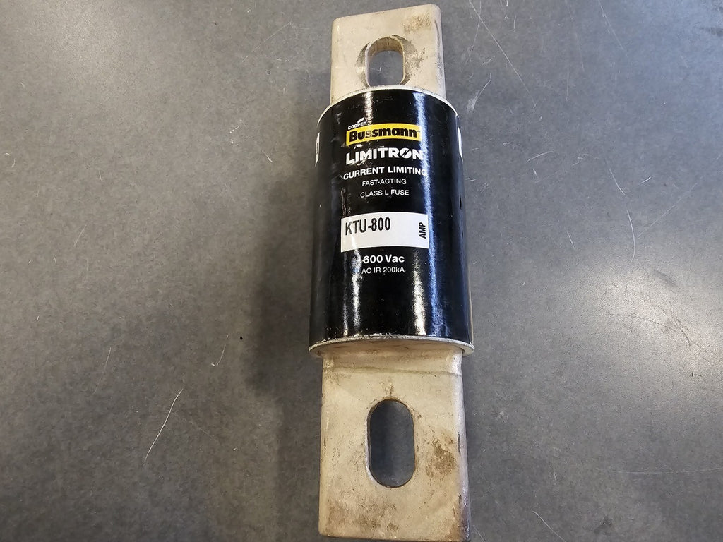 COOPER BUSSMAN INC. 800 Amp, Class L Fuse KTU-800