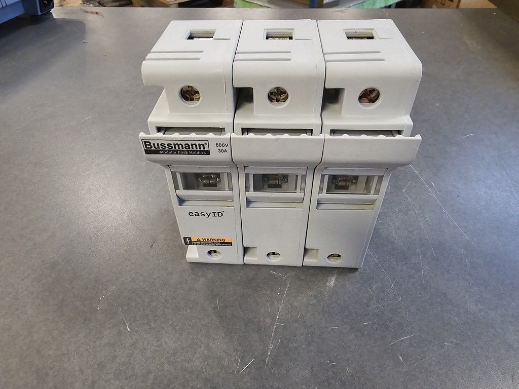BUSSMANN 600 Volts, 30 Amps Modular Fuse Holder CH30J31