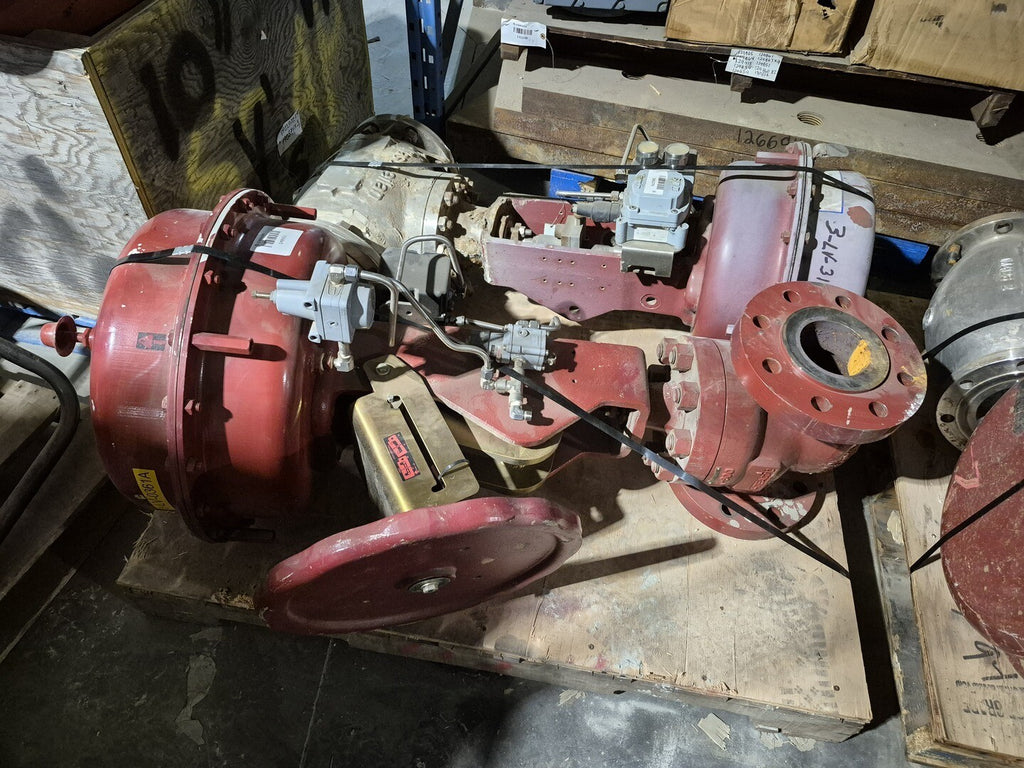 MASONEILAN 4" Class 600 Control Valve w/ Actuator 88-21124