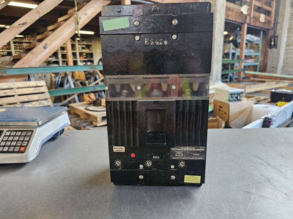 GENERAL ELECTRIC 800 Amp, 3 Pole, 600 Volts Circuit Breaker TKM836VF000
