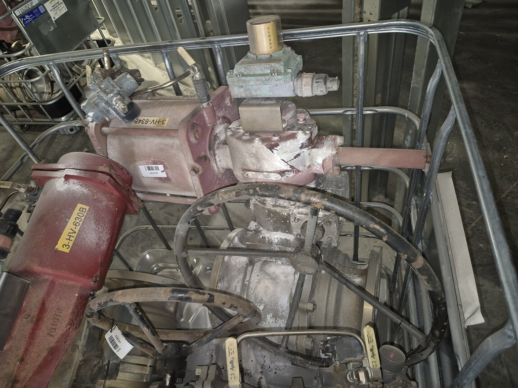 ROTORK 10" Class 150 Ball Valve w/ P-250-10-DA Actuator & Gear Operator