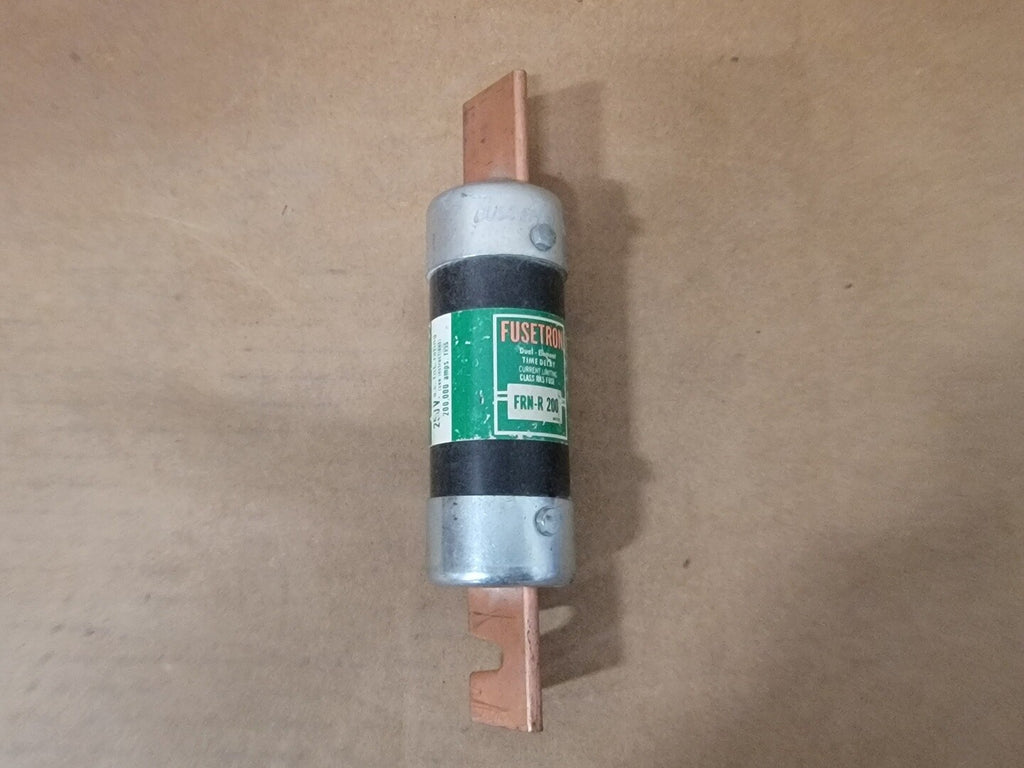 FUSETRON 200 Amp 250V Class RK5 Time Delay Fuse FRN-R-200