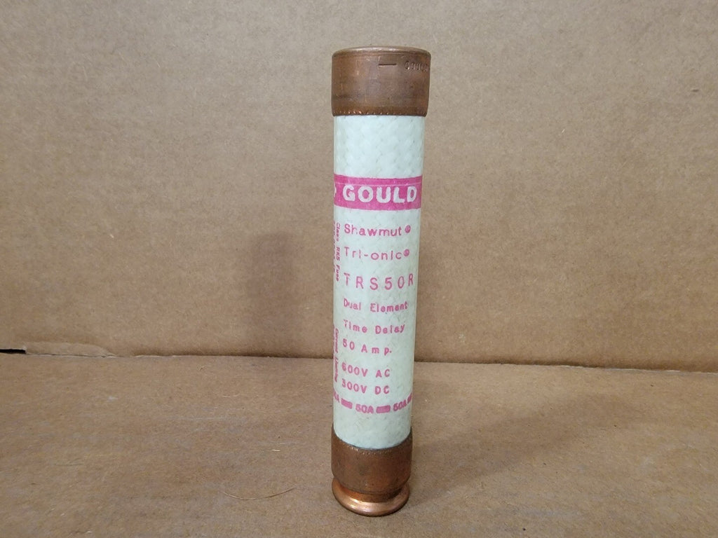 GOULD SHAWMUT Tri-onic 50 Amp 600 V Class RK5 Time Delay Fuse TRS50R