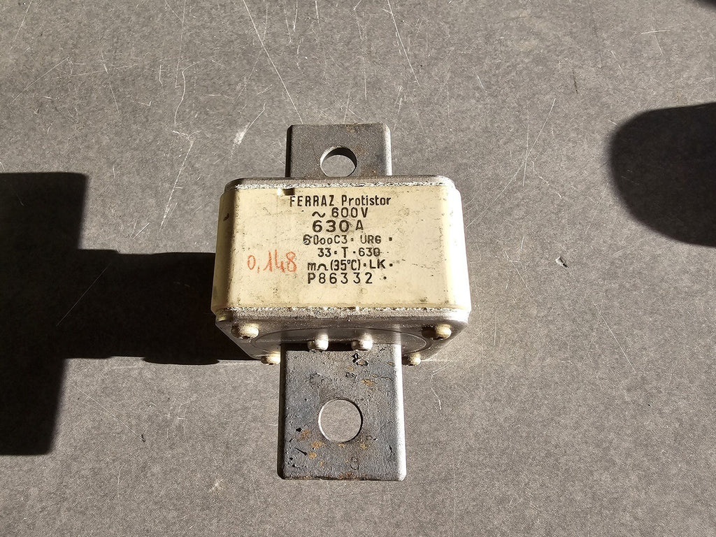 FERRAZ 630 Amp 600 volts Protistor Fuse P86332