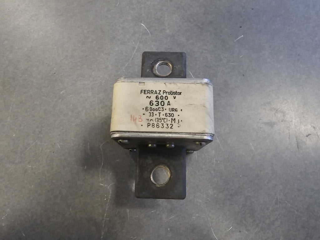 FERRAZ SHAWMUT 630 Amp 600 volts Protistor Fuse P86332