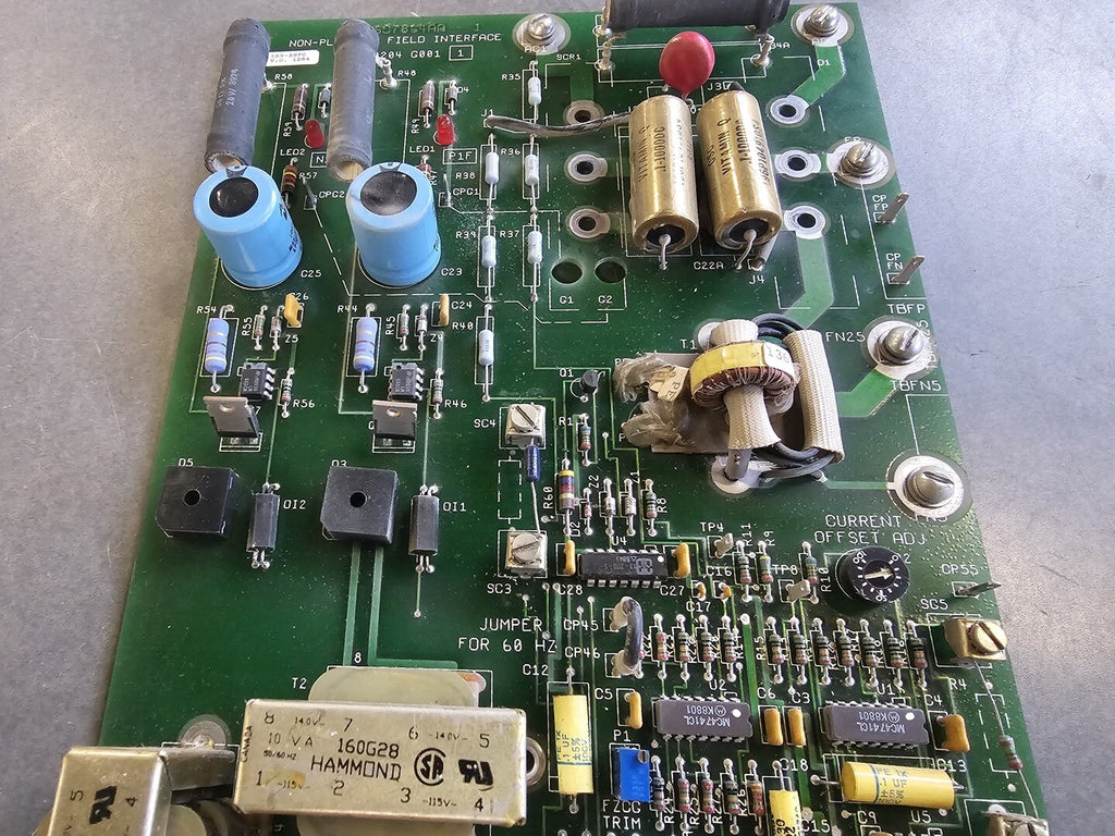 GENERAL ELECTRIC Non-Plugging Field Interface 0166C7864AA-1, 0621L0204 G001