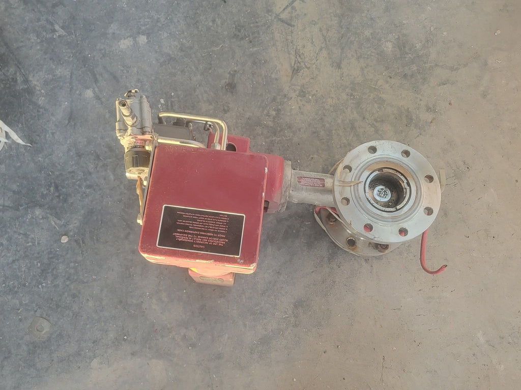 MASONEILAN 4" Class 150 Rotary Control Valve w/ Actuator 35-35212