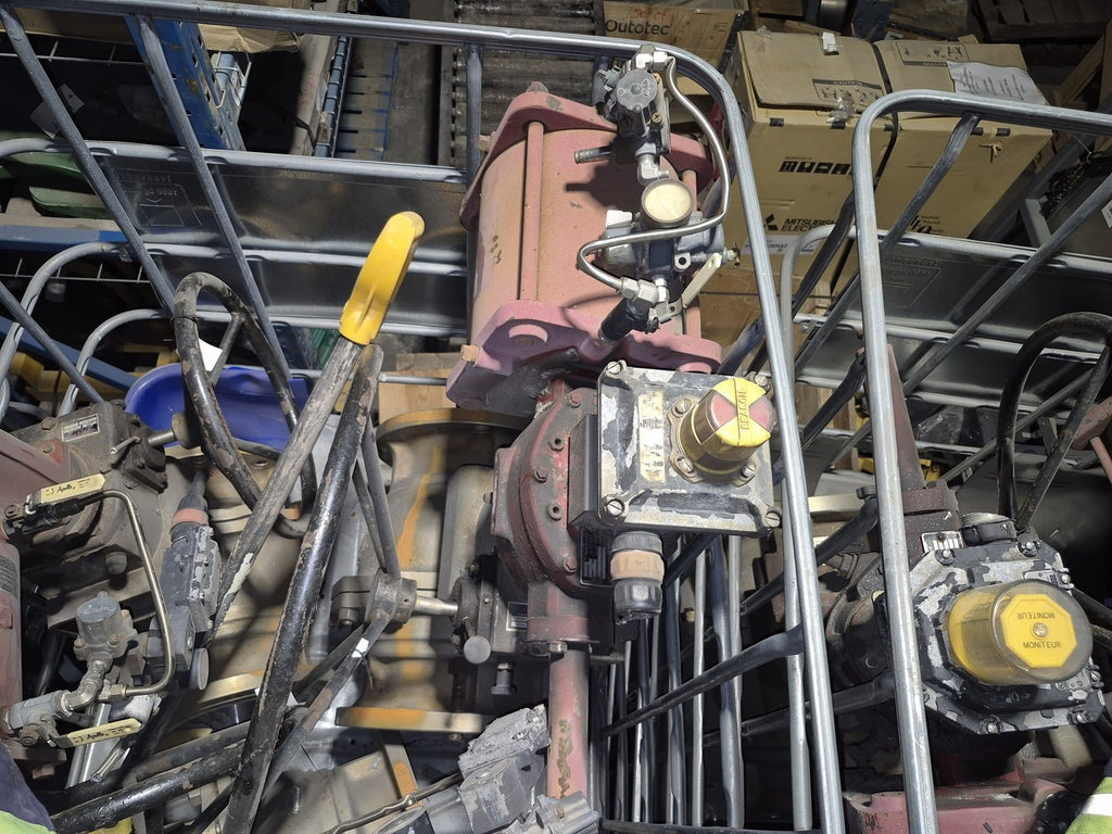 ROTORK 10" Class 150 Ball Valve w/ P-250-10-DA Actuator & Gear Operator