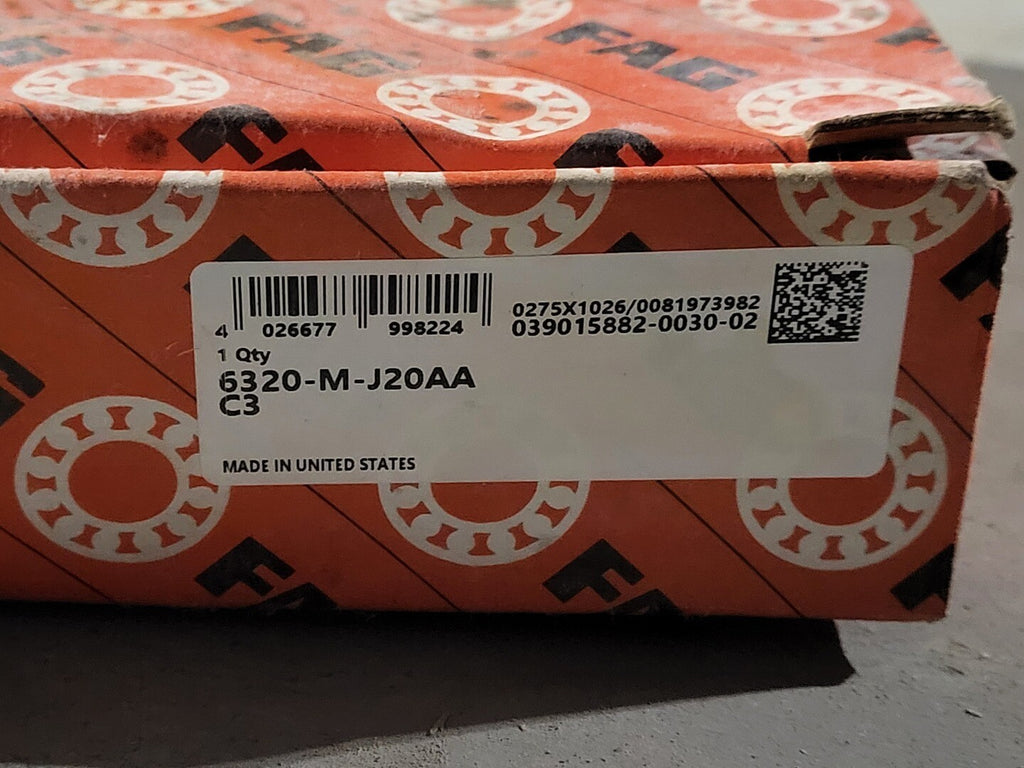 FAG Ball Bearing 6320-M-J20AA-C3 