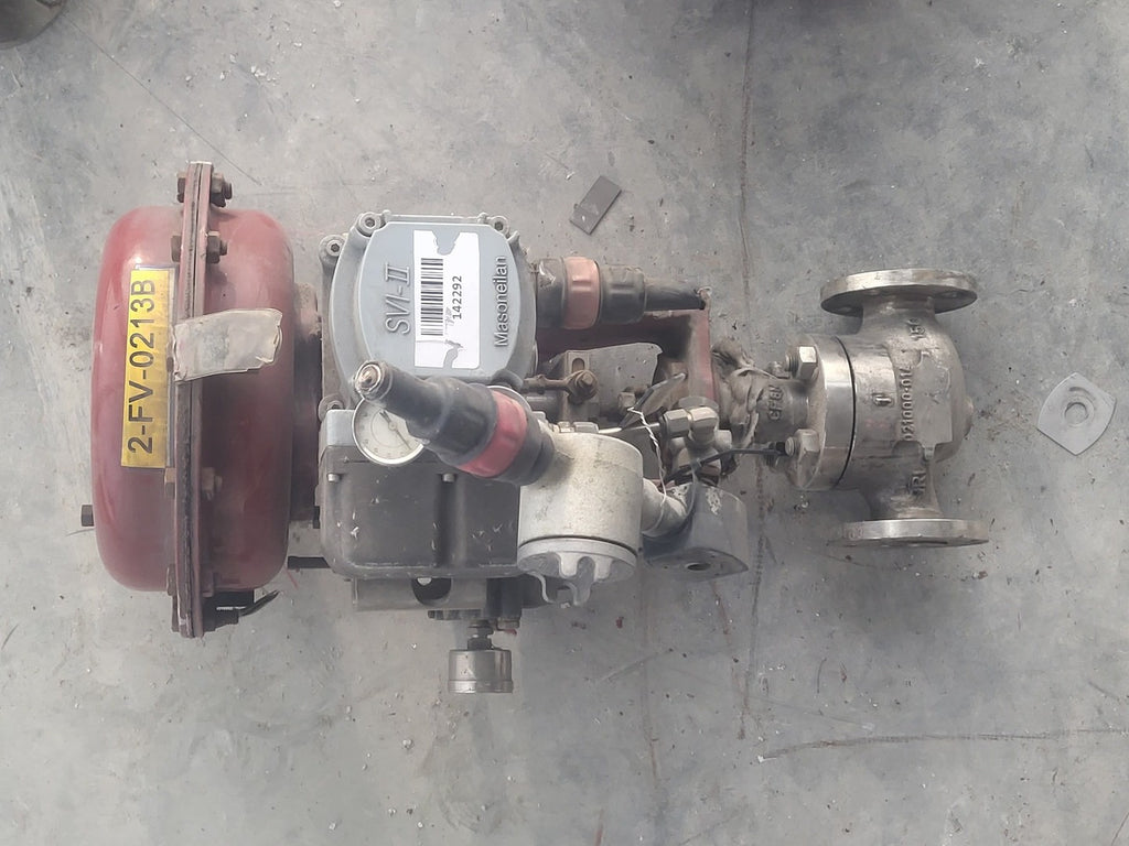 MASONEILAN 1" Class 150 Control Valve w/ Actuator 88-21124