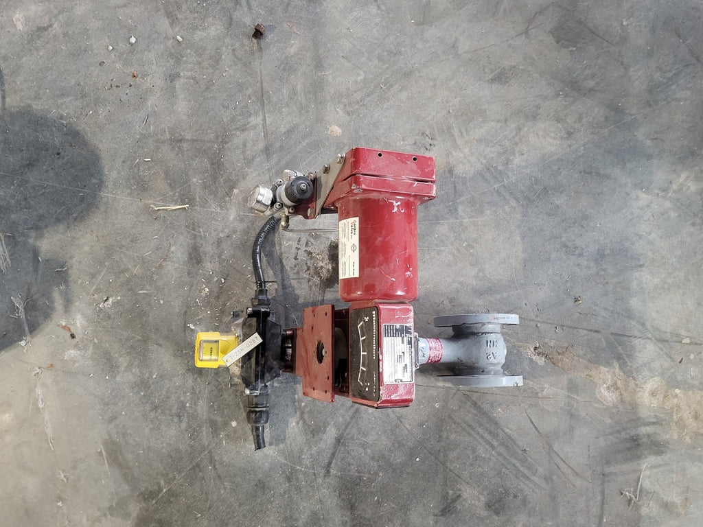 MASONEILAN 2" Class 150 Control Valve w/ Actuator and Position Monitor 35-35212