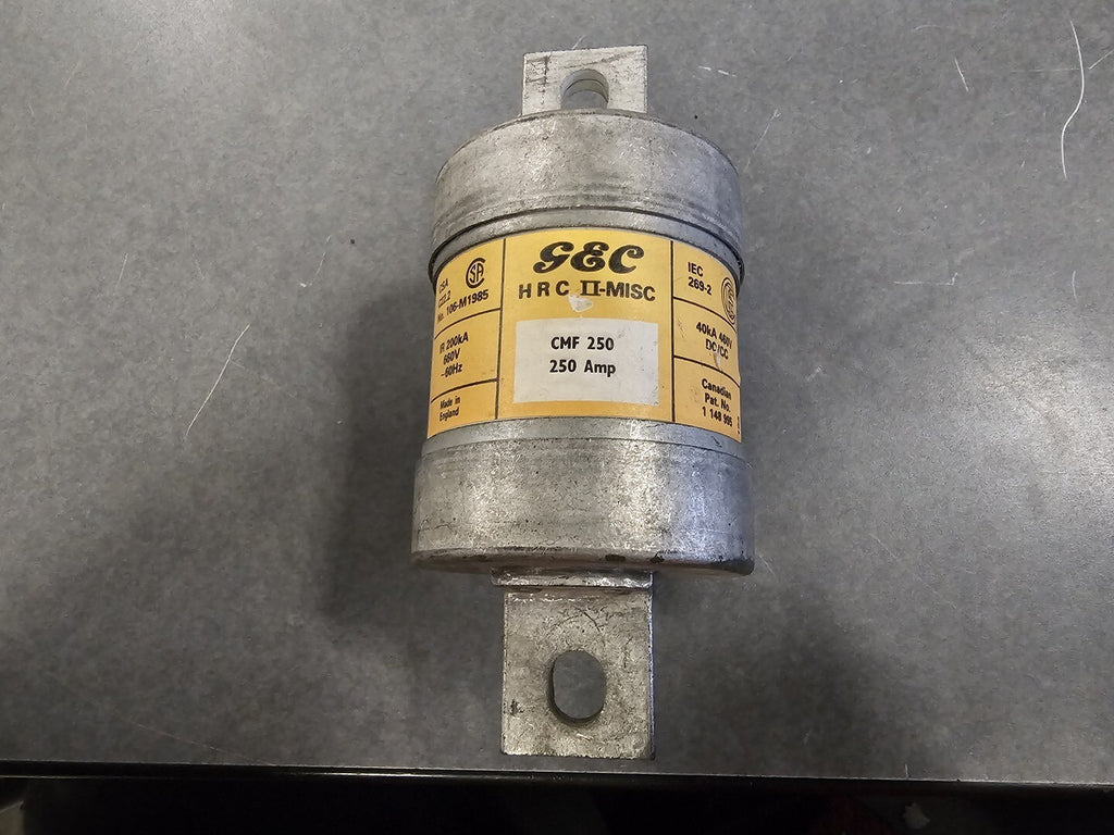 GEC 250 Amp HRC Fuse CMF250