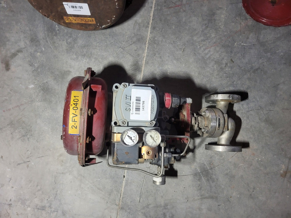 MASONEILAN 1" Class 300 Control Valve w/ Actuator 88-21124