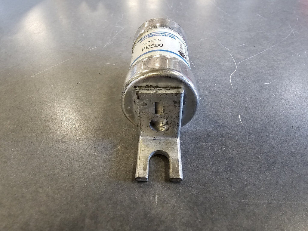 FERRAZ SHAWMUT 80 Amps, Class C Fast Acting Fuse FES80