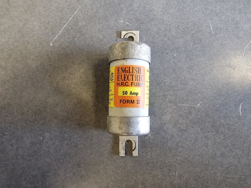 ENGLISH ELECTRIC 50 Amps Form II HRC Fuse CIS 50