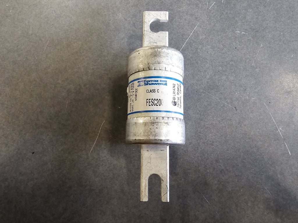 FERRAZ SHAWMUT 200 Amp 600V Class C Fuse FESC200