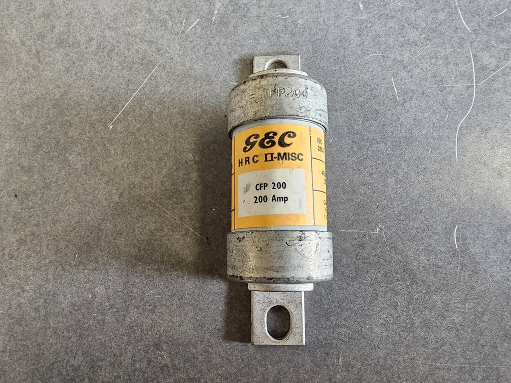 GEC 200 Amp 600V HRC Fuse CFP-200