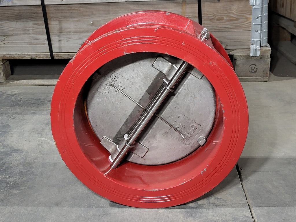  BONY/RITE 12" Double Door Wafer Swing Check Valve D1215DBZ