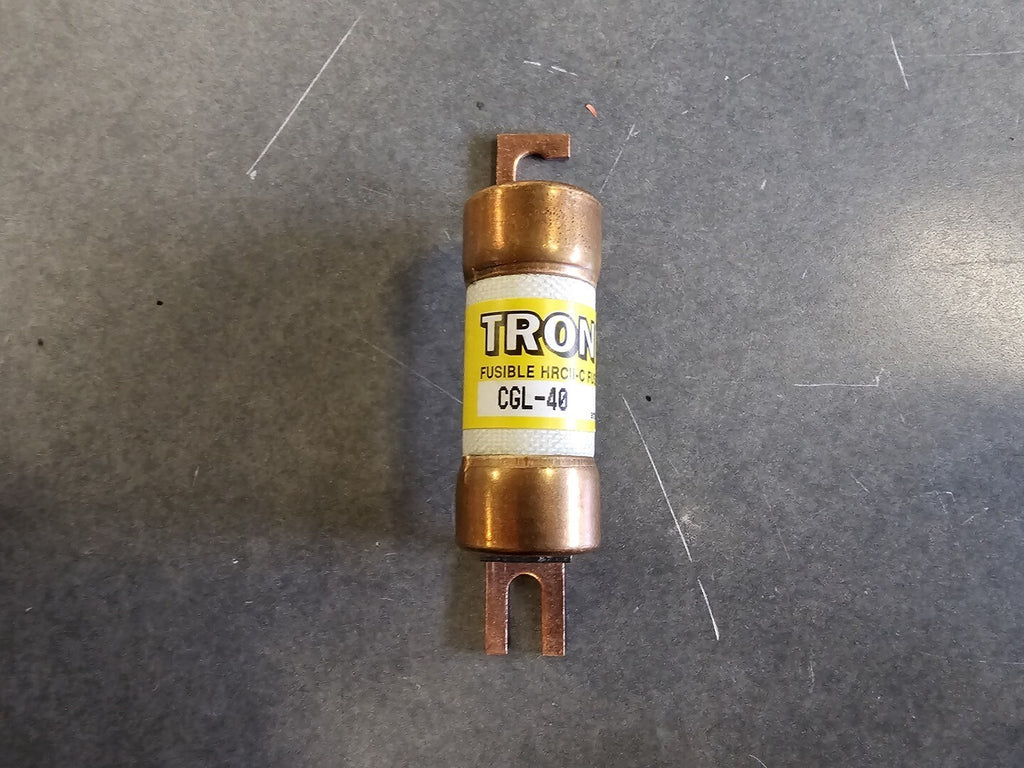 TRON 40 Amp 600V Fusible HRC II-C Fuse CGL-40