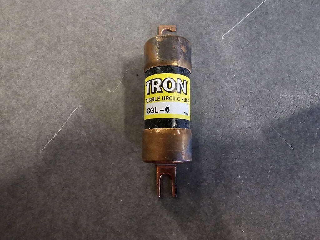 TRON 6 Amp 600V Fusible HRC II-C Fuse CGL-6