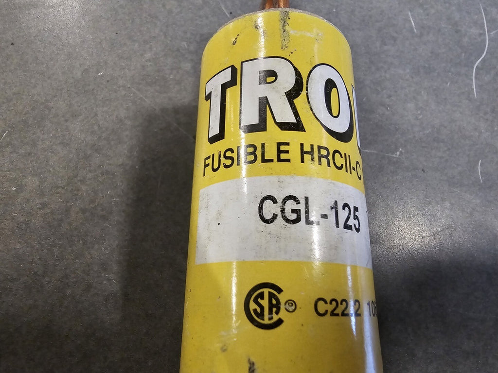 BUSSMANN 125 Amps, Class C Current Limiting Fuse CGL-125