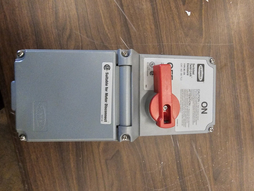 HUBBELL 20 Amps Switched Enclosure SETL3