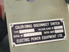 ELECTRIC POWER EQUIPMENT LTD 600 Amp 4160 Volts disconnect with capacitor and overload relay protection