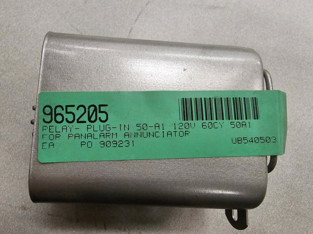 PANALARM Plug-in Relay 50A1-120A, 11 Pin, 120V